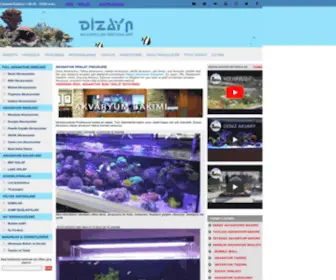 Dizaynakvaryum.com(Akvaryum imalatı) Screenshot