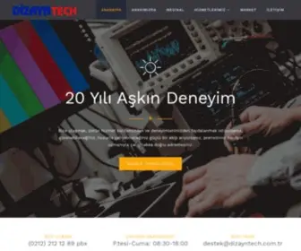 Dizayntech.com.tr(Endüstriyel ve Medikal Cihazlar Elektronik Servis Hizmeti) Screenshot