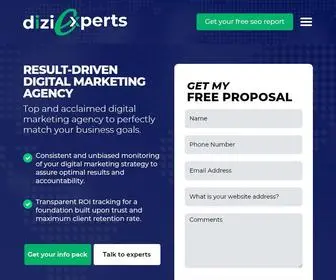 Diziexperts.com(We are a top) Screenshot