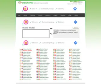 Dizionario-Italiano.net(Dizionario Inglese Francese Tedesco Spagnolo Rumeno Olandese Arabo Greco) Screenshot