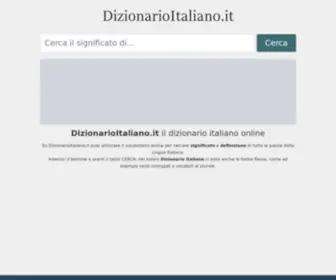 Dizionarioitaliano.it(Dizionario italiano) Screenshot