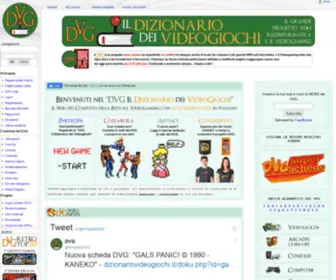 Dizionariovideogiochi.it(Il dizionario dei Videogiochi) Screenshot