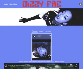 Dizzyfae.com(Dizzy Fae) Screenshot