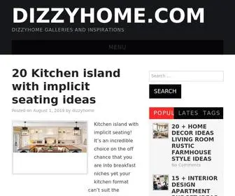 Dizzyhome.com(Dizzyhome Galleries and Inspirations) Screenshot