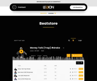 DJ-Legion.com(Dj Legion) Screenshot