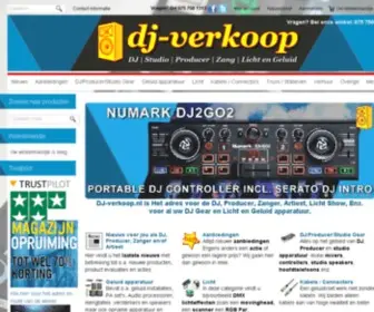 DJ-Verkoop.nl(Licht) Screenshot