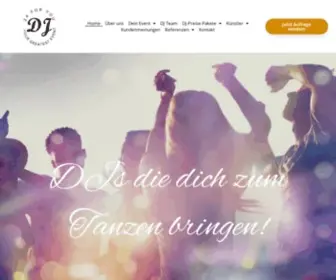 DJ24Foryou.de(DJ Agentur) Screenshot