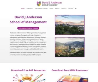Djaa.com(David J Anderson School of Management) Screenshot