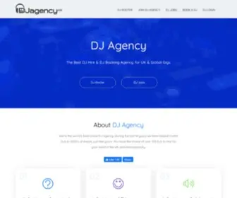 Djagency.co(DJ agency) Screenshot