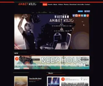 Djahmetkilic.com(DJ AHMET KILIC) Screenshot