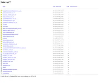 Djames.org.uk(TCS results server number 9) Screenshot