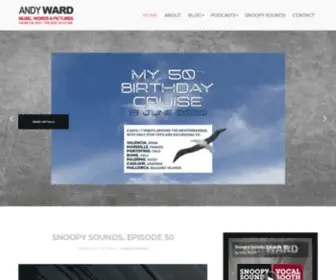 Djandyward.net(DJ Andy Ward) Screenshot