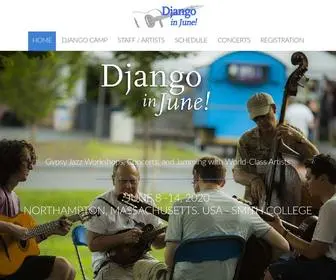 Djangoinjune.com(Django In June) Screenshot