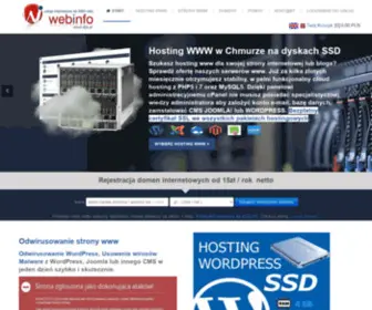 Dja.pl(Cloud Hosting WWW SSD w Chmurze Serwery cPanel) Screenshot