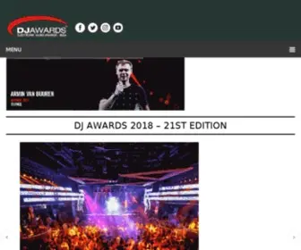 Djawards.com(DJ Awards) Screenshot