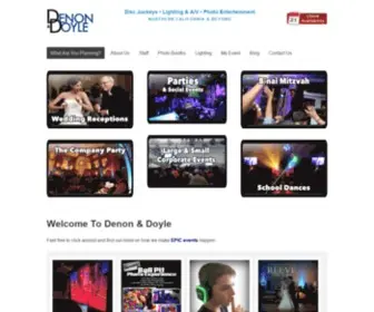 Djay.com(Denon & doyle disc jockey company) Screenshot