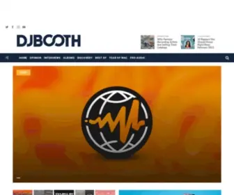 Djbooth.net(The Authority in Hip Hop) Screenshot