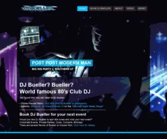 Djbueller.com(DJ Bueller) Screenshot