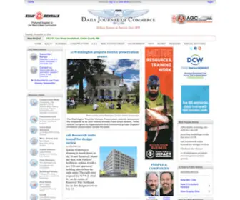DJC.com(Seattle local business news and data) Screenshot
