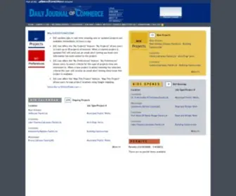 DJcgulfcoast.com(Daily Journal of Commerce) Screenshot