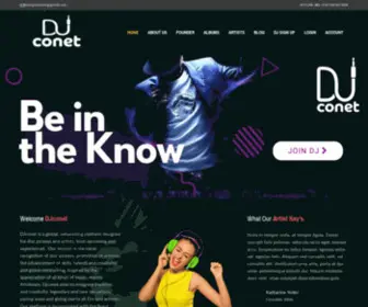 Djconet.com(Taking Afro) Screenshot