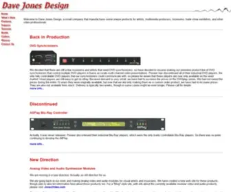 Djdesign.com(Dave Jones Design) Screenshot