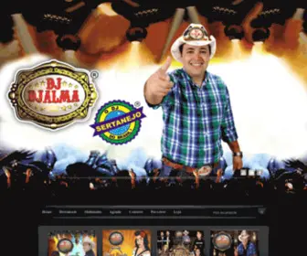 DJdjalmaoficial.com.br(Dj Djalma o DJ Sertanejo do Brasil) Screenshot