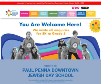 DJDS.ca(Downtown Jewish Day School) Screenshot