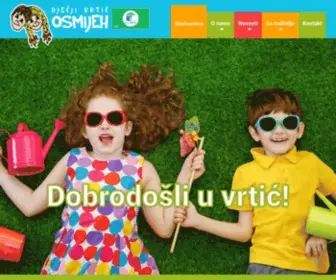 DjecJivrtic-Osmijeh.hr(Dječji vrtić Osmijeh) Screenshot