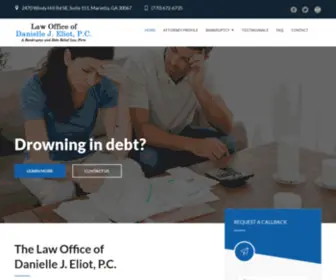 Djelawfirm.com(Atlanta Bankruptcy Lawyers) Screenshot