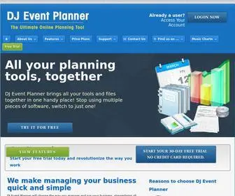 Djeventplanner.com(DJ Event Planner) Screenshot