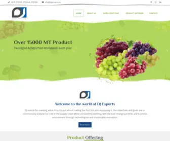 Djexport.net(India’s) Screenshot