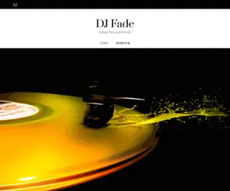 Djfade.com(DJ Fade) Screenshot