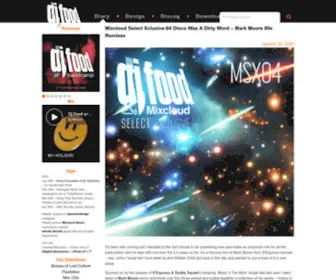 Djfood.org(DJ Food) Screenshot