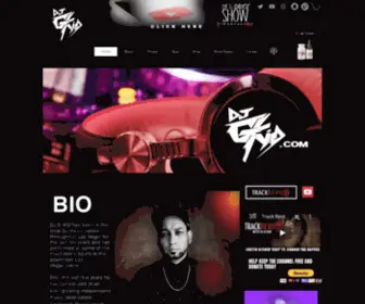 DJgkid.com(Official DJ G) Screenshot