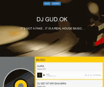 Djgudok.ru(DJ GUD.OK) Screenshot