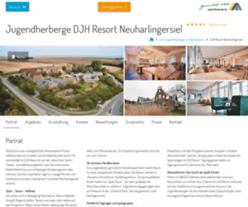 DJH-Resort.de(DJH Resort) Screenshot