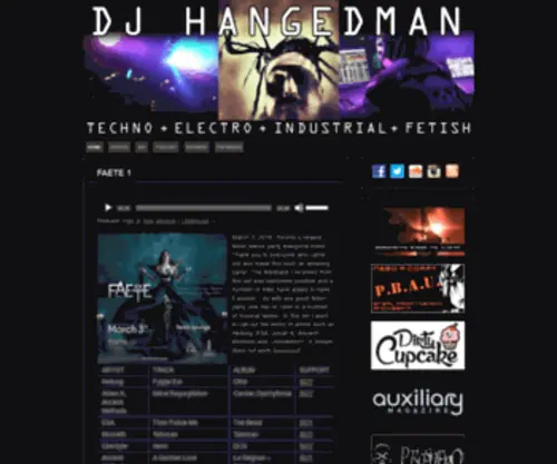 Djhangedman.com(Subculture) Screenshot