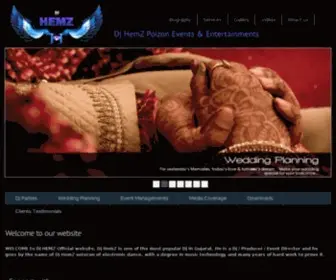 Djhemz.com Screenshot