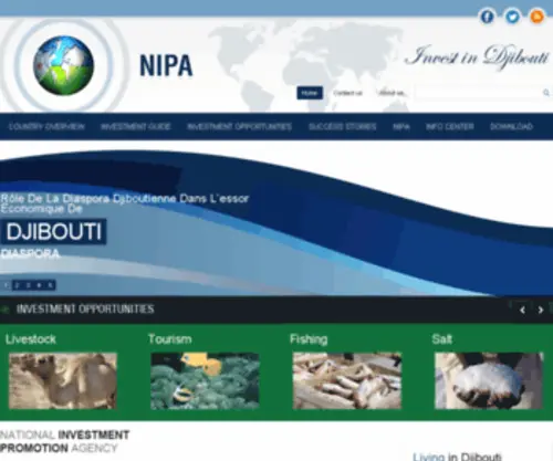 Djiboutinvest.dj(Djiboutinvest) Screenshot