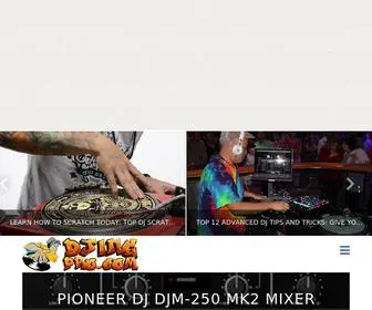 Djingpro.com(Learn from Experienced DJs) Screenshot