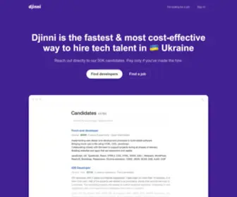 Djinni.co(Джинн) Screenshot