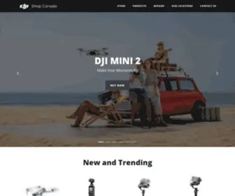 Djishopcanada.com(DJI Shop Canada) Screenshot