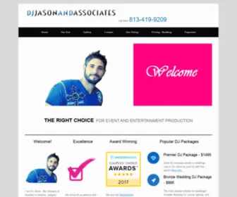 Djjasonandassociates.com(DJ Jason & Associates) Screenshot