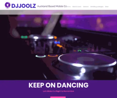 Djjoolz.co.nz(Mobile DJ) Screenshot