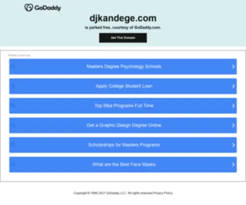 Djkandege.com(Djkandege) Screenshot