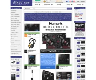 Djkit.co.uk(DJ Equipment for Sale) Screenshot