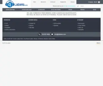 Djlabels.com(Maintenance) Screenshot