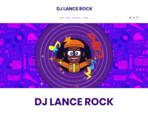 Djlancerock.org(DJ LANCE ROCK) Screenshot