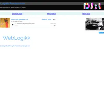 Djlogikk.com(Logikk Productions) Screenshot